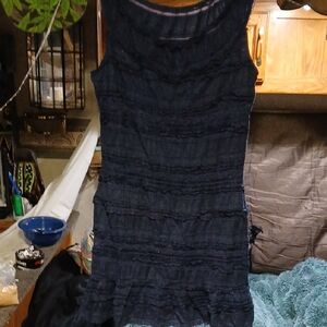 Elegant Navy Sleeveless Top
